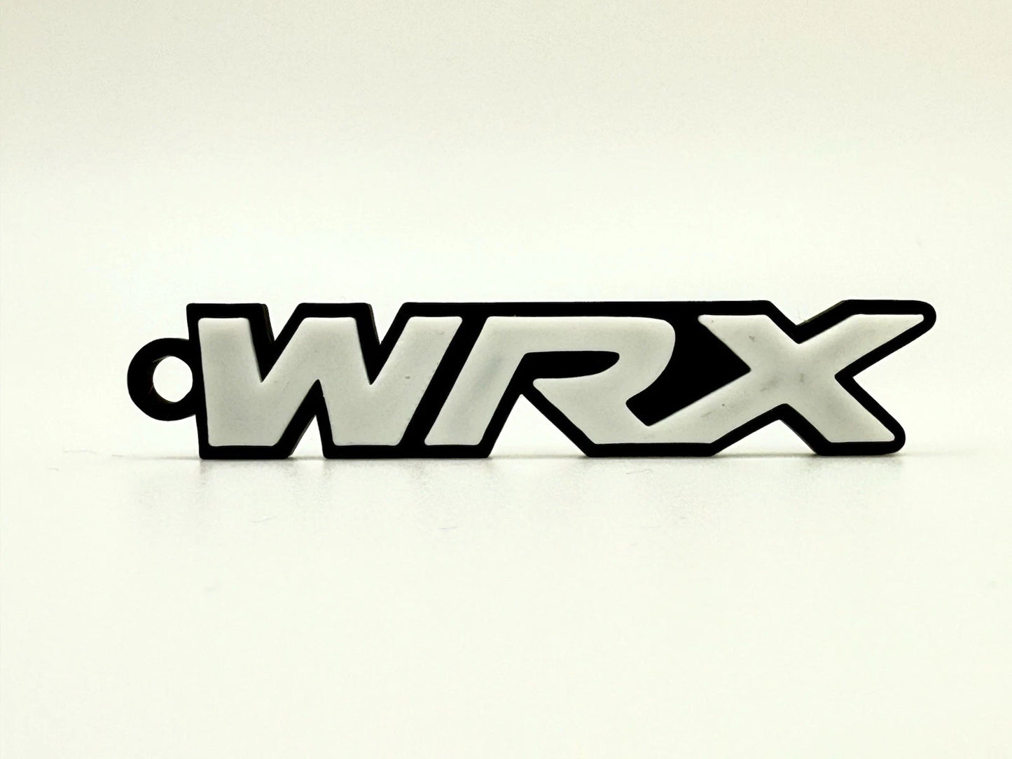 3D WRX Keychain White – Bold Style for Subaru Enthusiasts