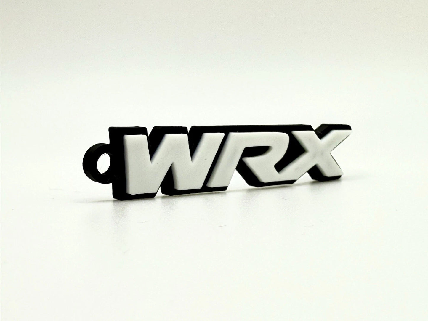 3D WRX Keychain White – Bold Style for Subaru Enthusiasts